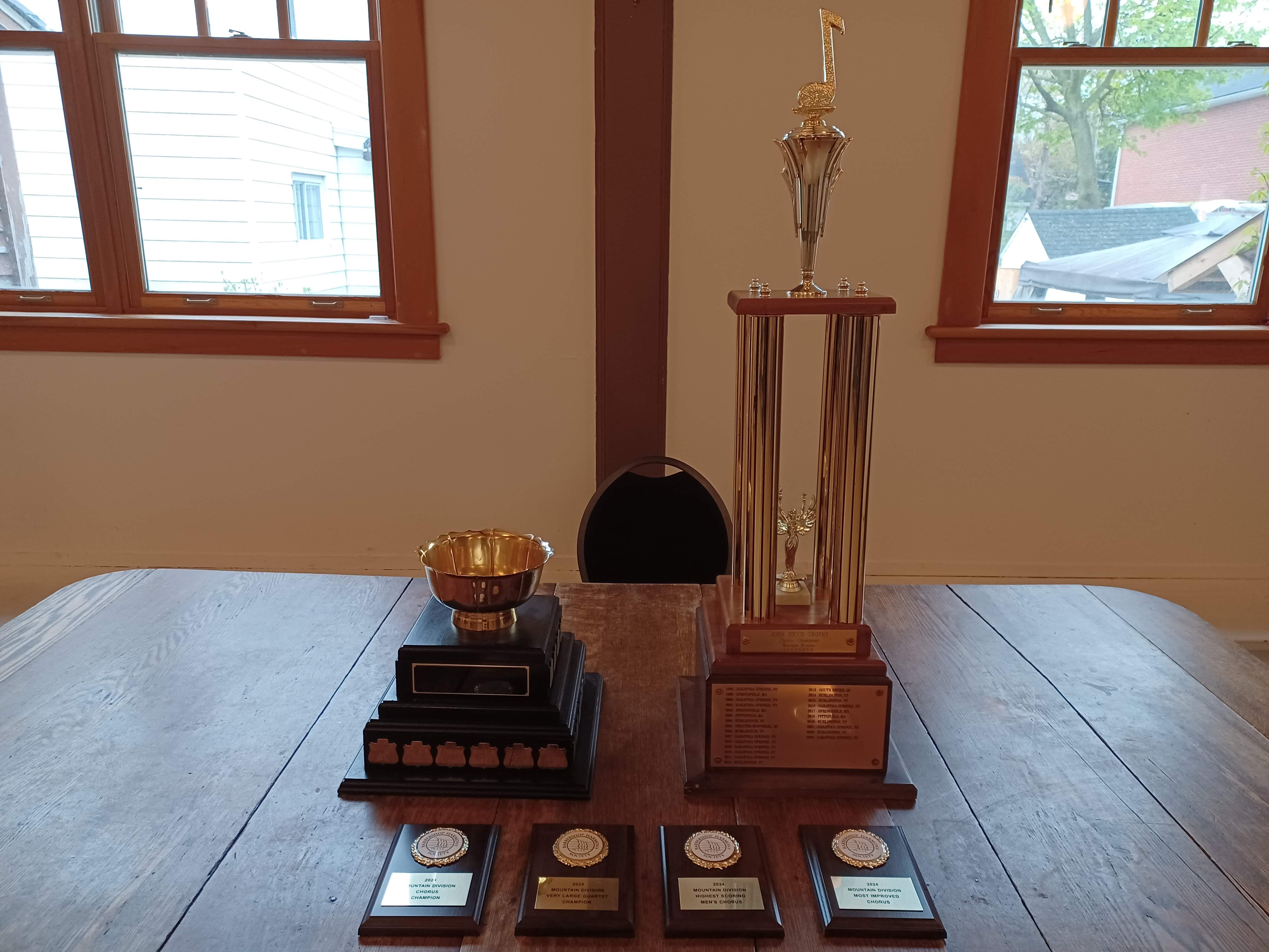 2024 NED Chorus Trophies